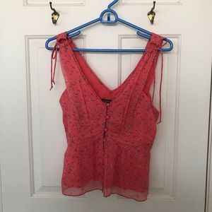 Abercrombie & Fitch crop floral blouse (S)